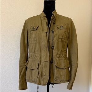 LOFT Khaki Utility Jacket